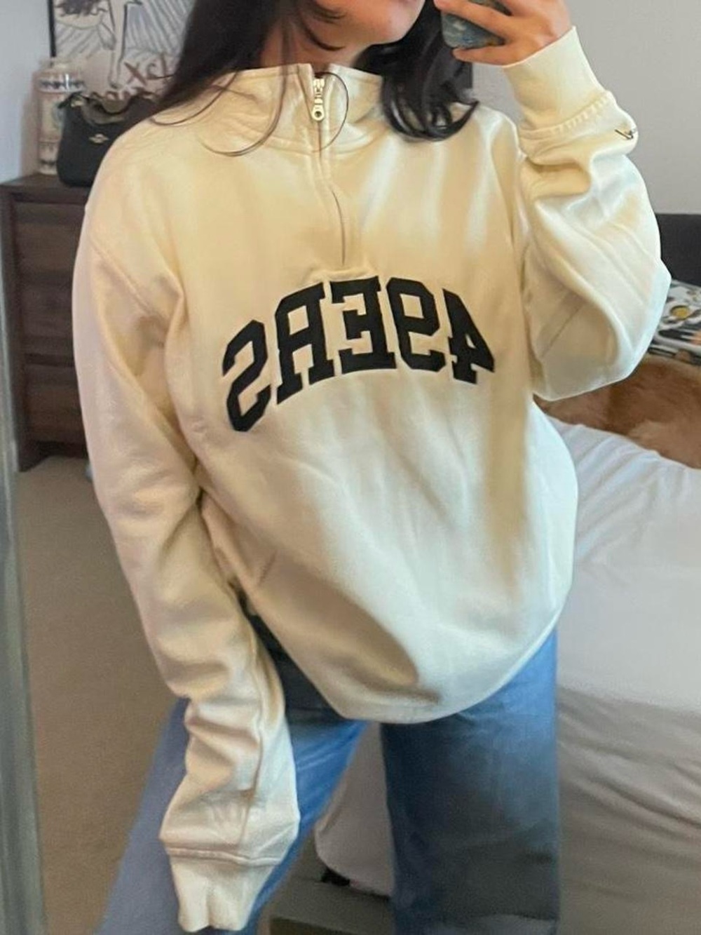 San Francisco 49ers Quarter zip sweater